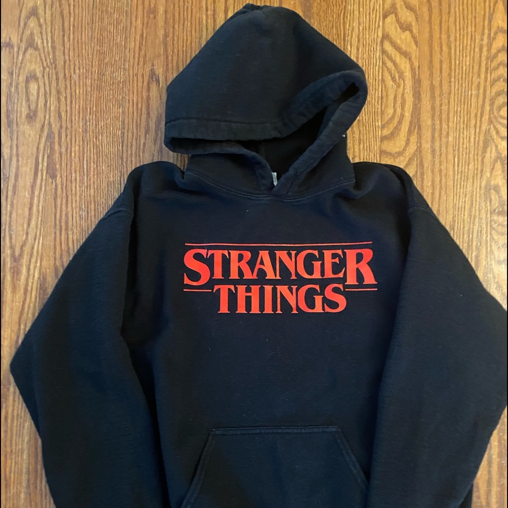 Stranger things hoodie size medium
